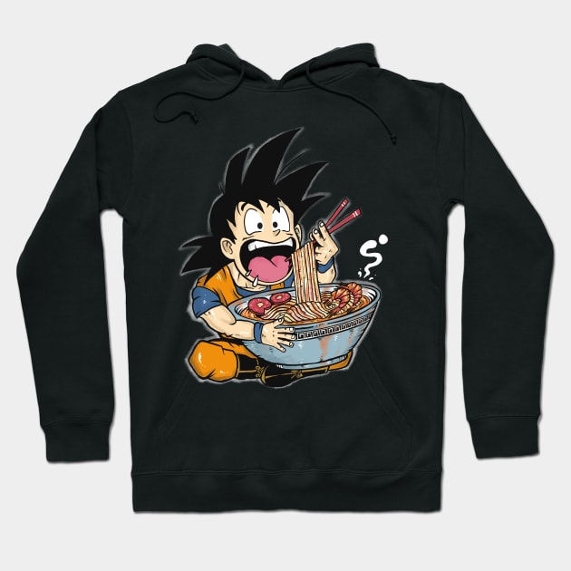 gokuramen Hoodie by Paundra